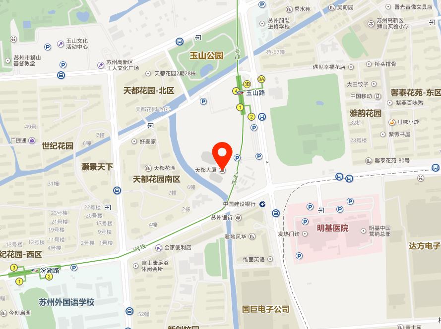 天都大厦地图位置